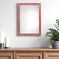 11" x 17" Red Solid Wood Hanging Picture Frame