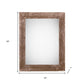 11" x 17" Espresso Solid Wood Hanging Picture Frame