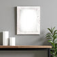 9" x 12" White Solid Wood Hanging Picture Frame