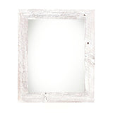 8.5" x 11" White Solid Wood Hanging Picture Frame