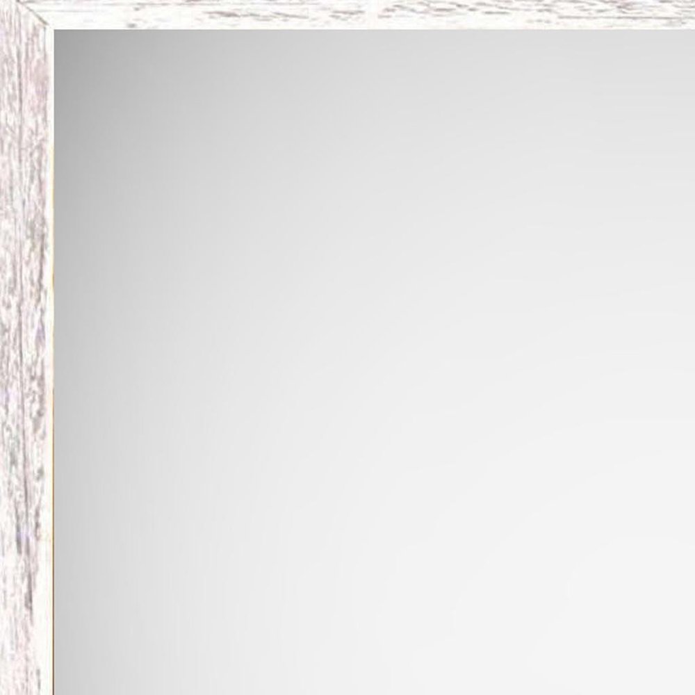 10" x 10" White Solid Wood Hanging Picture Frame