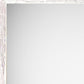10" x 10" White Solid Wood Hanging Picture Frame