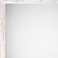 10" x 10" White Solid Wood Hanging Picture Frame