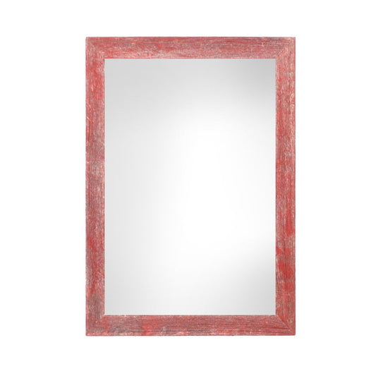 11" x 14" Red Solid Wood Hanging Picture Frame