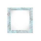 8" x 8" Blue Solid Wood Tabletop Picture Frame