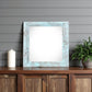 8" x 8" Blue Solid Wood Tabletop Picture Frame
