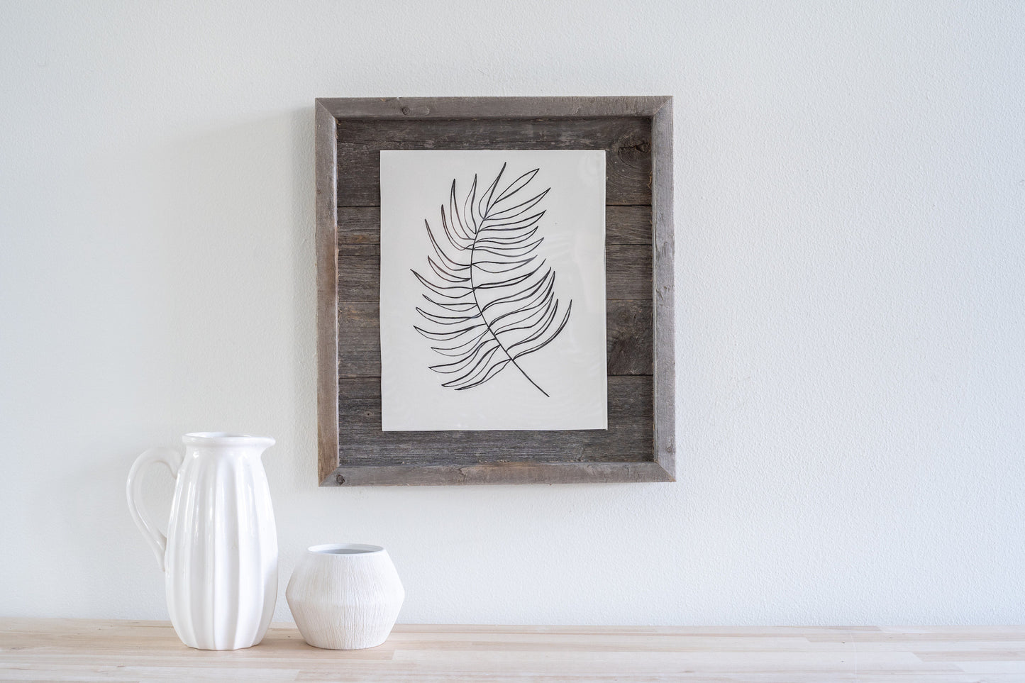 5" x 7" Gray Solid Wood Tabletop Picture Frame