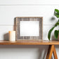 5" x 7" Gray Solid Wood Tabletop Picture Frame