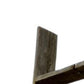 60" Gray Rustic Five Step Wood Ladder Shelf