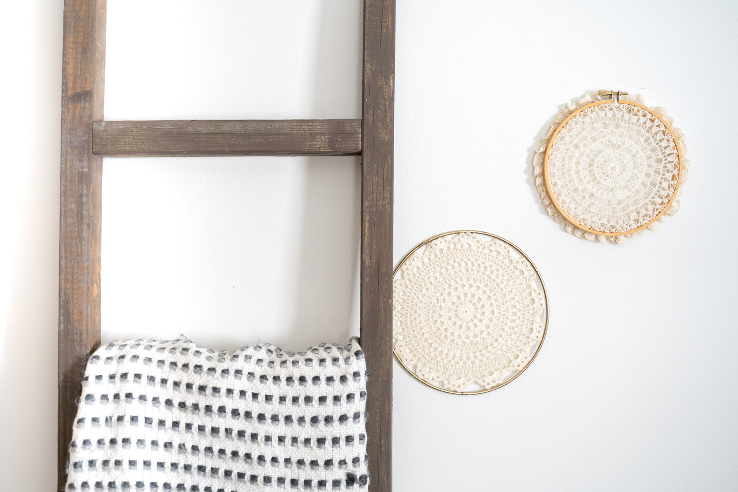 73" X 15" Espresso Wood Hanging Dimensional Sculpture