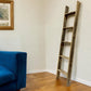 60" X 13" Gray Wood Hanging Dimensional Sculpture