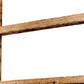 72" X 18" Gray Wood Hanging Dimensional Sculpture