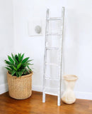 72" X 16" White Wood Hanging Dimensional Sculpture