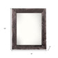 5" x 7" Black Solid Wood Tabletop Picture Frame