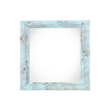 6" x 6" Blue Solid Wood Tabletop Picture Frame