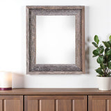 24" x 30" Gray Solid Wood Hanging Picture Frame