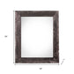 18" x 24" Black Solid Wood Hanging Picture Frame