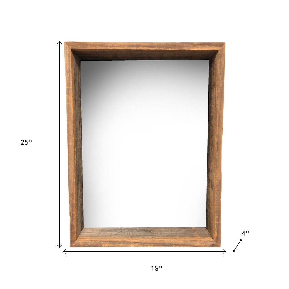 18" x 24" Gray Solid Wood Hanging Picture Frame