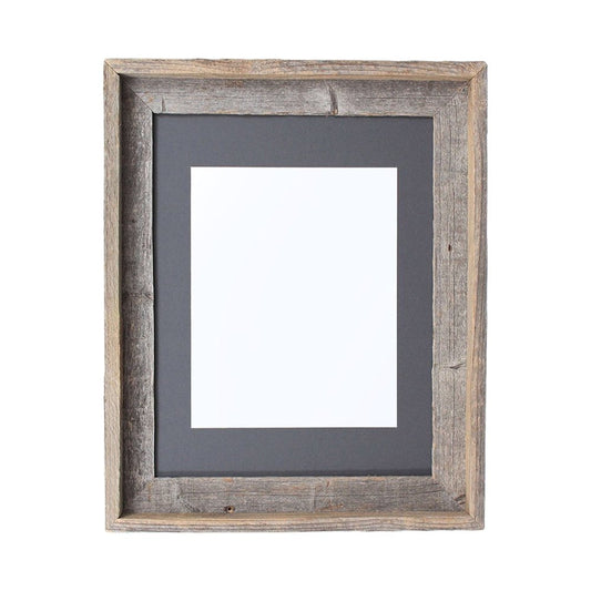 16" x 20" Gray Solid Wood Hanging Picture Frame