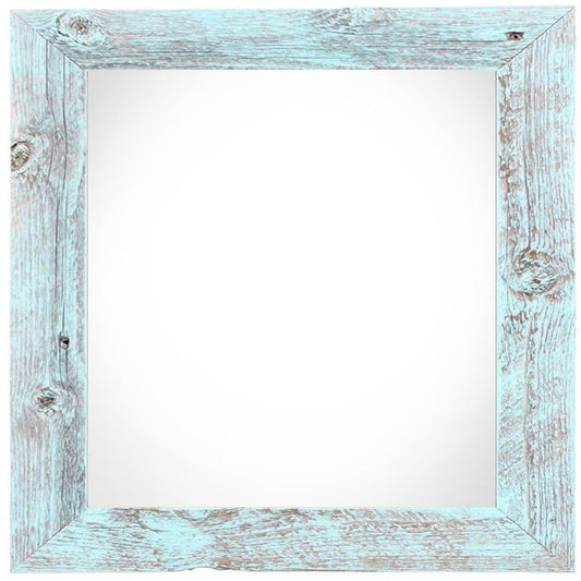 12" x 12" Blue Solid Wood Tabletop Picture Frame