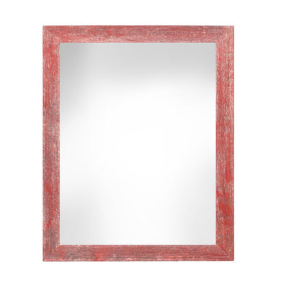 12" x 18" Red Solid Wood Hanging Picture Frame