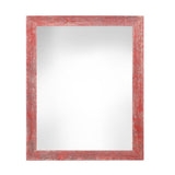 12" x 18" Red Solid Wood Hanging Picture Frame