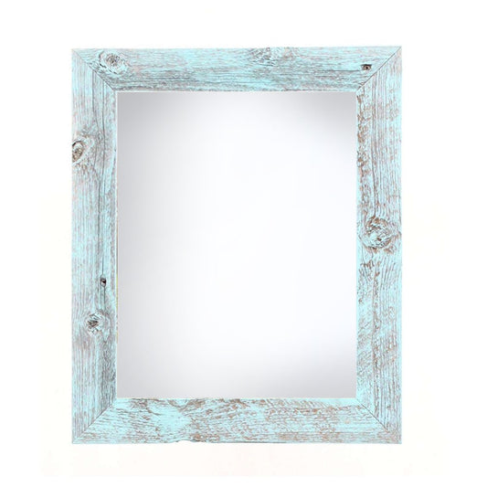 12" x 18" Blue Solid Wood Hanging Picture Frame