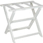 Earth Friendly White Folding Luggage Rack With White Straps