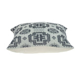 Gray Aztec Design Throw Pillow