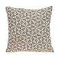 Pale Brown Pinwheels Throw Pillow