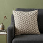 Pale Brown Pinwheels Throw Pillow