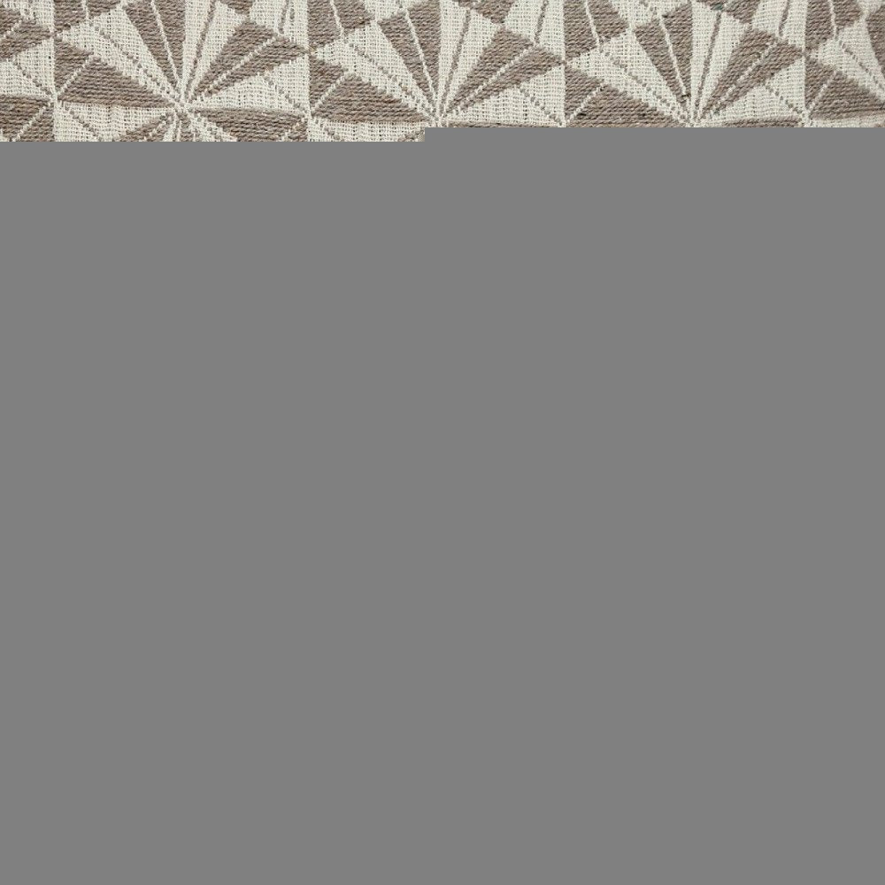 Pale Brown Pinwheels Throw Pillow