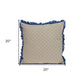 Oyster Beige Throw Pillow