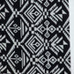 Black And White Modern Throw Pillow
