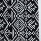 Black And White Modern Throw Pillow