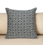 Black And White Vintage Design Throw Pillow
