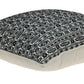 Black And White Vintage Design Throw Pillow