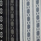 Black And White Abstract Accent Pillow