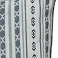 Black And White Abstract Accent Pillow