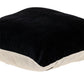18" Black Velvet Throw Pillow