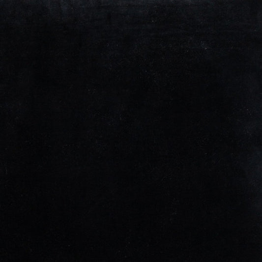 18" Black Velvet Throw Pillow