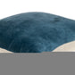 18" Teal Velvet Throw Pillow