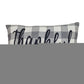Thankful Buffalo Plaid Lumbar Throw Pillow