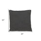 Super Black And White Check Throw Pillow