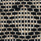 Black And Sand Woven Decorative Pillow