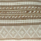 Linen And Brown Jute Throw Pillow