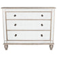Rectangle Mirrored Three Drawer Console Storage Chest