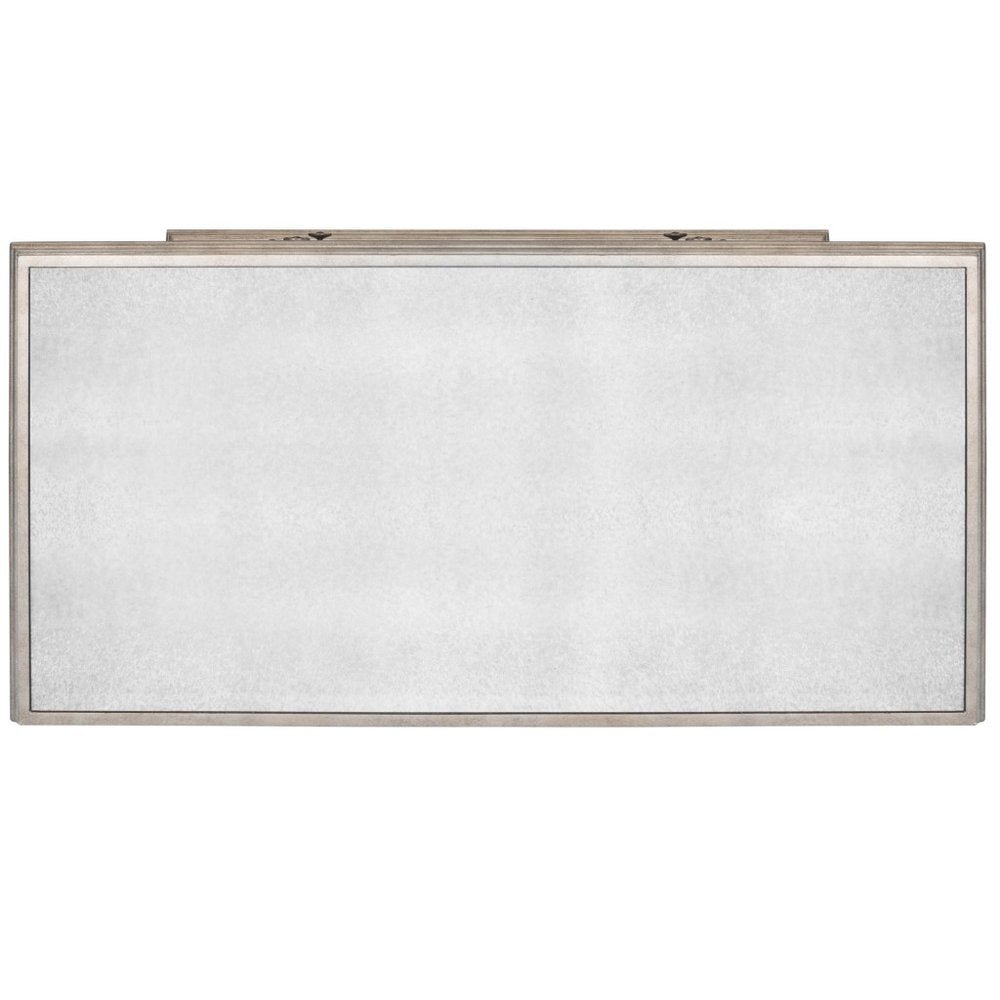 Rectangle Mirrored Three Drawer Console Storage Chest