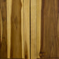 24" Brown Solid Wood Wall Mounted Accent Cabinet