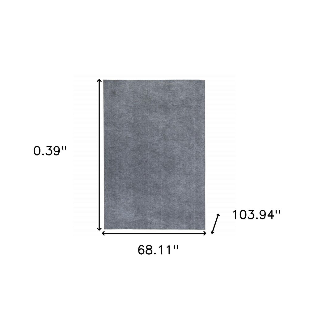2' x 8' Gray Non Slip Rug Pad